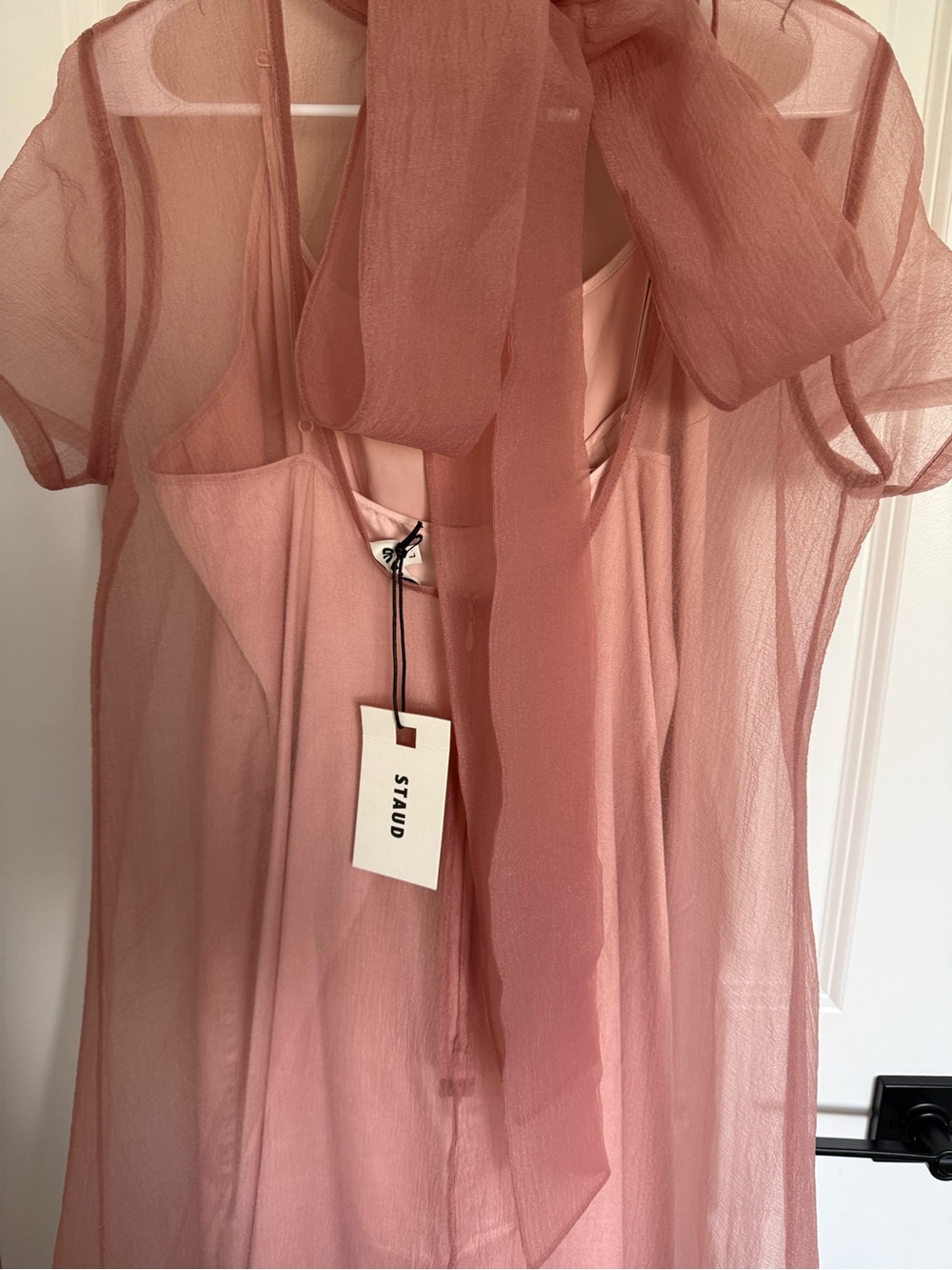 STAUD Misty Rose Calluna Dress